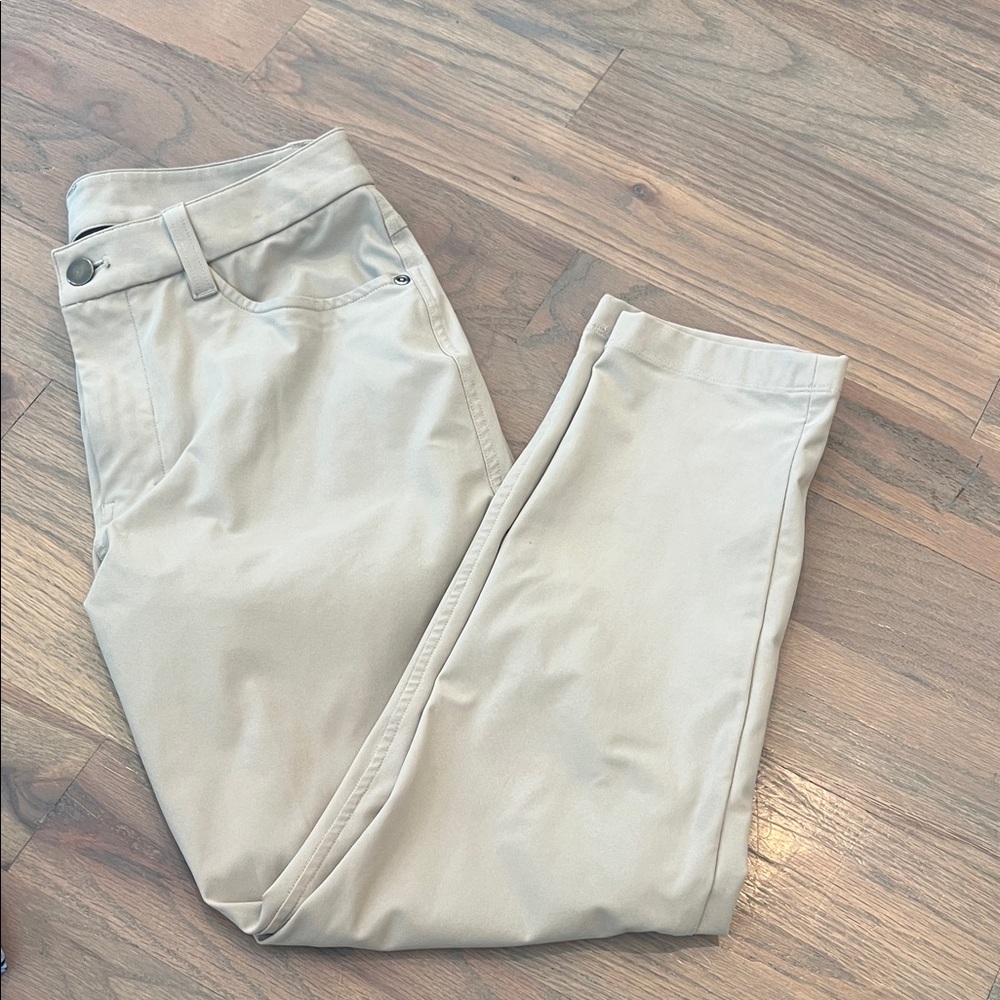 lululemon athletica Kids/ young man  ABC pants  in khaki